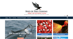 Desktop Screenshot of birdofpreyfishingtackle.com