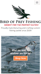 Mobile Screenshot of birdofpreyfishingtackle.com